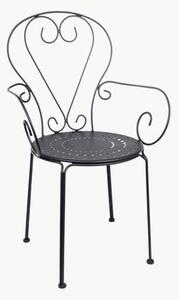 Krzesło ogrodowe z podłokietnikami Etienne, 2 szt