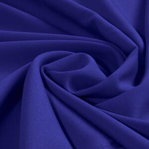 Goldea tkanina dekoracyjna jednokolorowa rongo - atramentowo niebieska - szer. 150cm 150 cm
