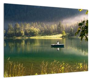 Obraz jeziora (70x50 cm)