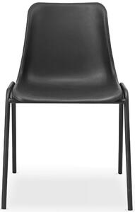 Czarne krzesło do nowoczesnej sali konferencyjnej - Hisco 3X