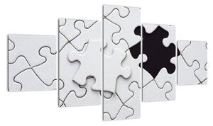 Obraz puzzli (125x70 cm)
