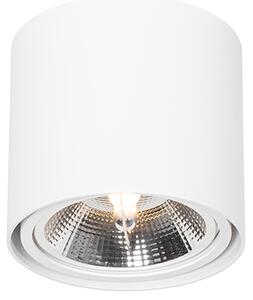 Inteligentny reflektor natynkowy biały, obrotowy i przechylany z Wifi GU10 111mm - Impact