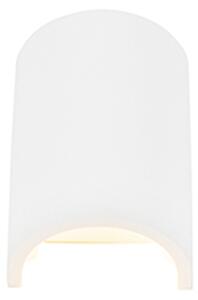 Inteligentna lampa ścienna biała okrągła z Zigbee G9 - Colja Novo