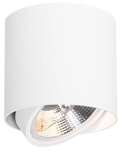 Inteligentny reflektor natynkowy biały, obrotowy i przechylany z Wifi GU10 111mm - Impact