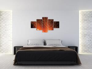 Obraz ognia (125x70 cm)