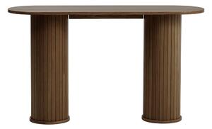 Brązowa konsola 40x130 cm Nola – Unique Furniture