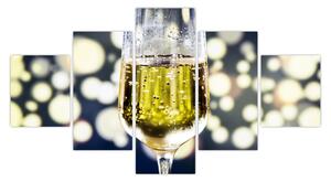 Obraz szampana (125x70 cm)