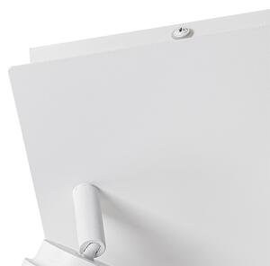 Inteligentny reflektor łazienkowy biały kwadratowy 2-punktowy IP44 z 2 Wifi GU10 50mm - Ducha