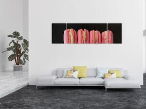 Obraz makaroników (170x50 cm)