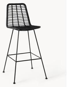 Krzesło barowe z polirattanu Costa