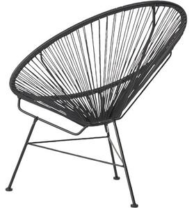 Fotel wypoczynkowy ze splotu z tworzywa sztucznego Bahia
