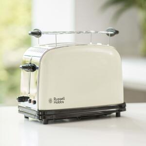 Russell Hobbs Toster Colours Plus, klasyczny kremowy, 1670 W