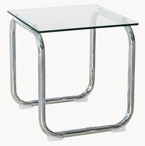Stolik pomocniczy ze szklanym blatem Lulu