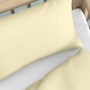 Goldea pościel bawełniana do łóżeczka - kremowa 90 x 120 i 40 x 60 cm