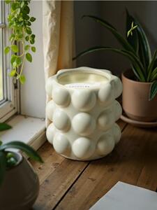 Sinsay - Świeca zapachowa Cashmere&Vanilla - kremowy