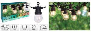ProGarden Oświetlenie ogrodowe LED, sznur 10 lampek, 24 V