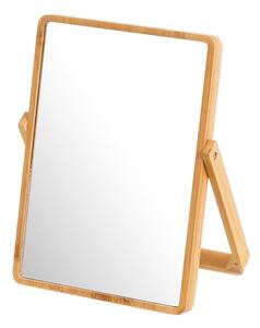 Lustro kosmetyczne z bambusową ramą 20x27 cm – Casa Selección