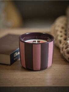 Sinsay - Świeca zapachowa Cedarwood & Cypress - różowy