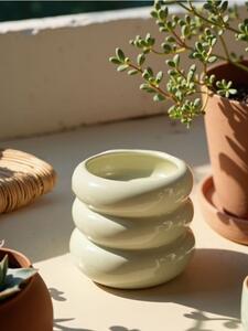 Sinsay - Świeca zapachowa Sandalwood & Patchouli - kremowy