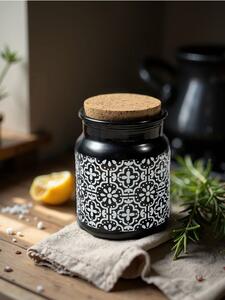 Sinsay - Świeca zapachowa Vanilla & Cashmere - czarny