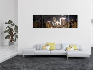 Obraz oświetlonej Bramy Pyłu (170x50 cm)
