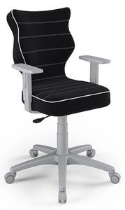 Entelo Good Chair Ergonomiczne krzesło Duo JS01, 6, czarno-szare