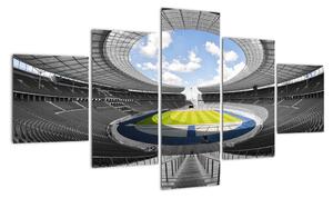 Obraz - stadion piłkarski (125x70 cm)