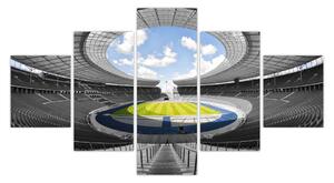 Obraz - stadion piłkarski (125x70 cm)
