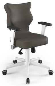 Entelo Good Chair Krzesło biurowe Perto VE03, szaro-białe