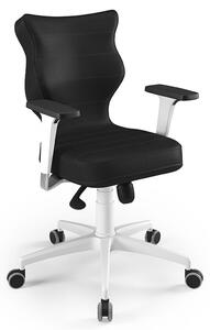 Entelo Good Chair Krzesło biurowe Perto VE01, czarno-białe
