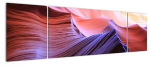 Obraz - kolorowy piasek (170x50 cm)