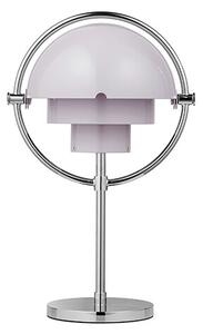 GUBI - Multi-Lite Portable Lampa Stołowa Chrom/Pale Lilac