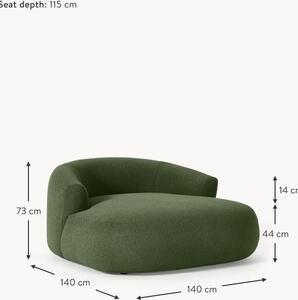 Fotel wypoczynkowy XL Bouclé Sofia