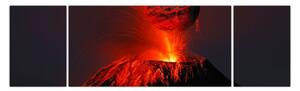 Obraz wulkanu (170x50 cm)