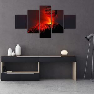 Obraz wulkanu (125x70 cm)