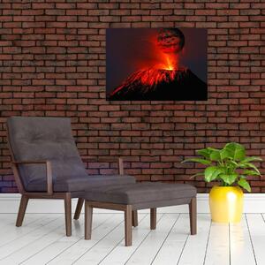 Obraz wulkanu (70x50 cm)