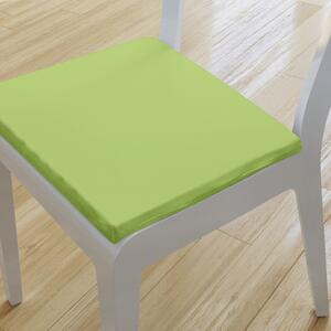 Goldea kwadratowa poduszka na krzesło 38x38 cm suzy - zielona 38 x 38 cm