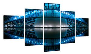 Obraz stadionu piłkarskiego (125x70 cm)