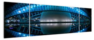 Obraz stadionu piłkarskiego (170x50 cm)