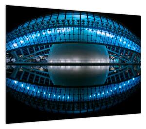 Obraz stadionu piłkarskiego (70x50 cm)