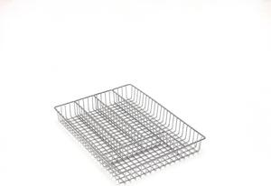 Organizer na sztućce ze stali nierdzewnej Addis Wire, 36,5 cm