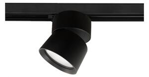 PP 880 BK TRACK REFLEKTOR SZYNOWY 3F LED NOWOCZESNA LAMPA OPRAWA SYSTEMOWA SZYNOPRZEWÓD CZARNY GX53