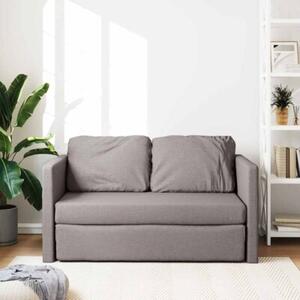 Sofa podÅogowa 2-w-1, kolor taupe, 112x174x55 cm, tkanina