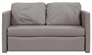 Sofa podÅogowa 2-w-1, kolor taupe, 112x174x55 cm, tkanina