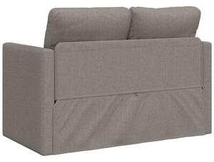 Sofa podÅogowa 2-w-1, kolor taupe, 112x174x55 cm, tkanina