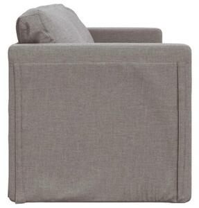 Sofa podÅogowa 2-w-1, kolor taupe, 112x174x55 cm, tkanina