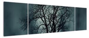 Obraz drzewa podczas zaćmienia (170x50 cm)