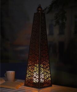 Luxform Lighting Oświetlenie LED Pyramid, baterie, 60 cm, kolor miedzi