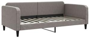 Sofa rozsuwana, kolor taupe, 100x200 cm, tkanina