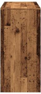 Stolik barowy, stare drewno, 102x50x103,5 cm